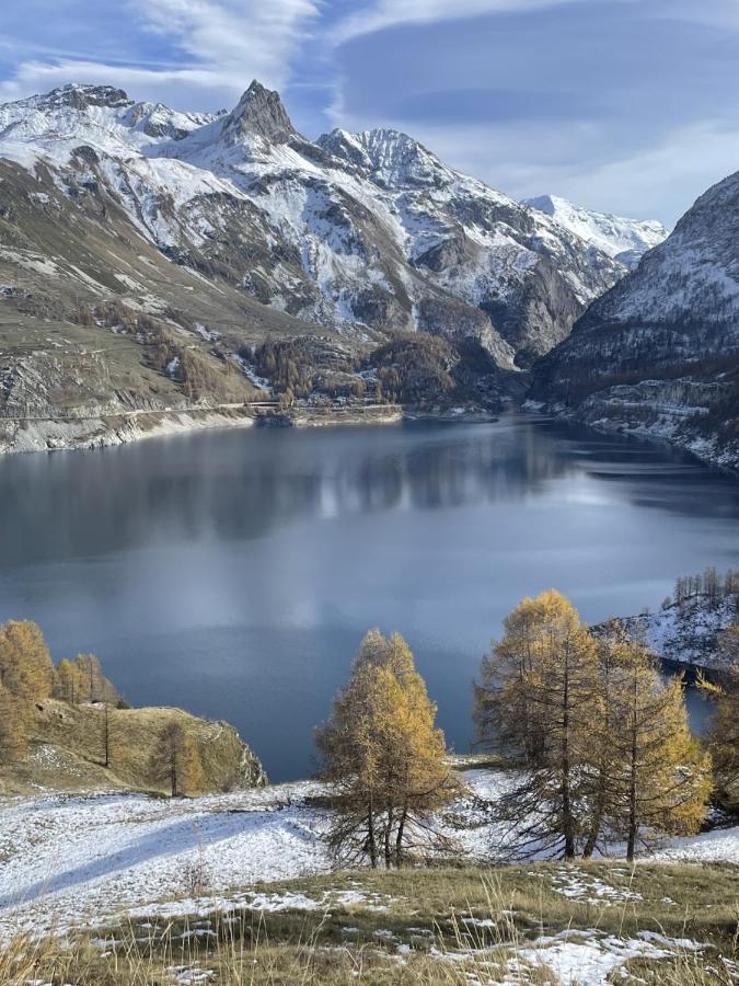 Charmant Studio Aux Pieds Des Pistes Vue Sur La Montagne Tignes Luaran gambar